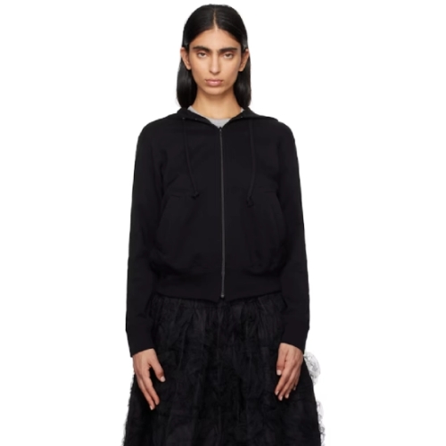 꼼데가르송 블랙 하트 온 백 후디 251246F097004_이미지