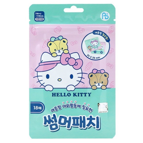  산리오 헬로키티 썸머패치 18매 [10개]