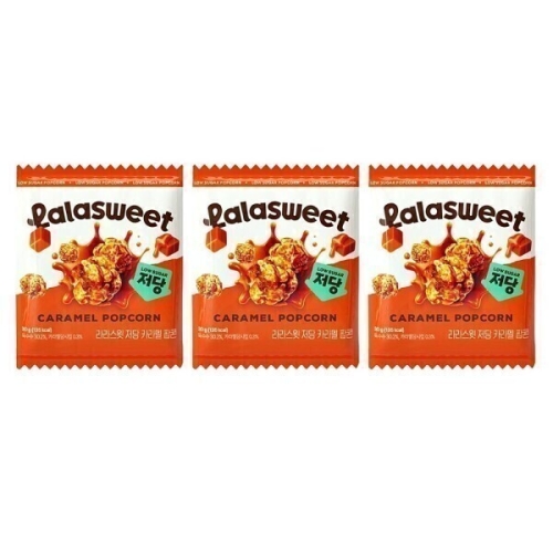 라라스윗 저당 카라멜 팝콘 30g (3개)_이미지