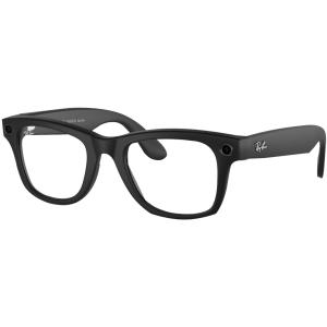 레이밴 메타 Wayfarer Glasses 스마트선글라스 Matte Black/렌즈 Clear-G15 Green Transitions_이미지