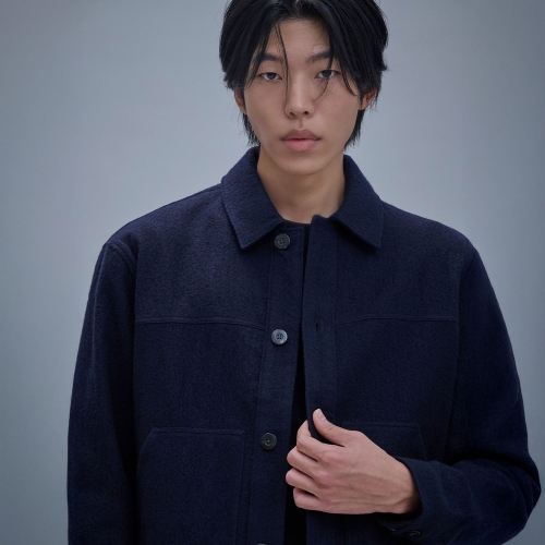 시프트지 Wool ZoomIn Shirts Navy GS4964ZM3R