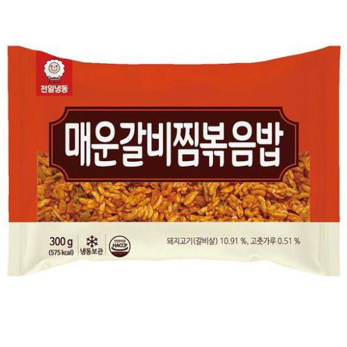 천일식품 매운갈비찜 볶음밥 300g (10개)