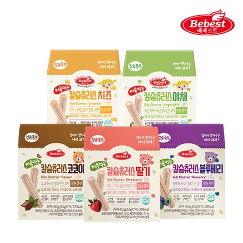 처음먹는 칼슘 츄러스 혼합구성 45.5g