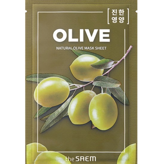 더샘 내추럴 올리브 마스크 시트 (10매)