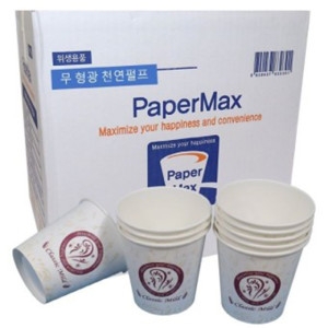 페이퍼맥스 6.5온스 무형광 천연펄프 종이컵