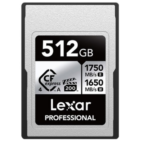 Lexar CFexpress 4.0 Professional 타입 A 실버시리즈 (512GB)_이미지