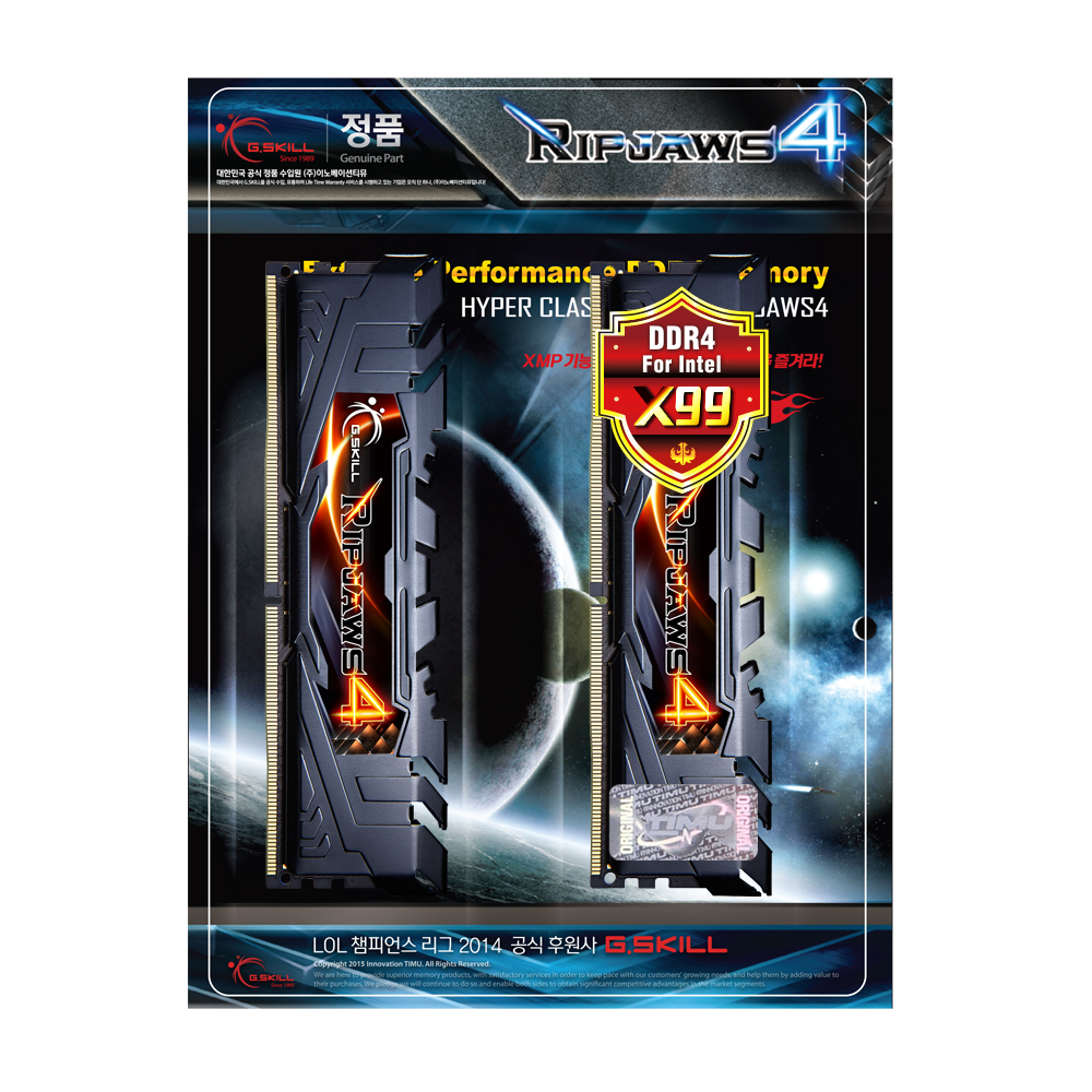 G.SKILL DDR4-3200 CL16 RIPJAWS4 RK ��Ű��