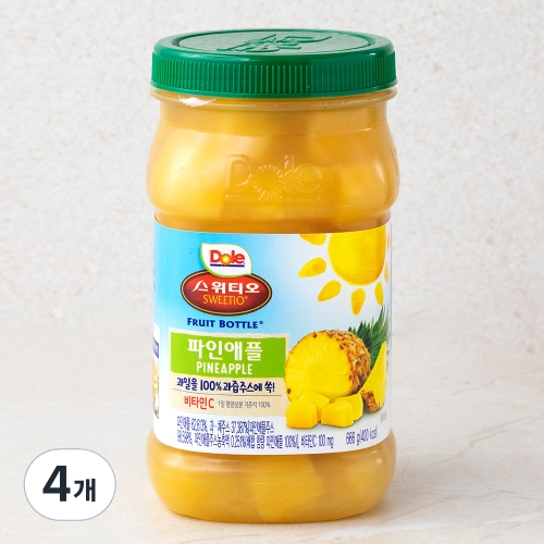 후룻바틀 파인애플 666g 4개