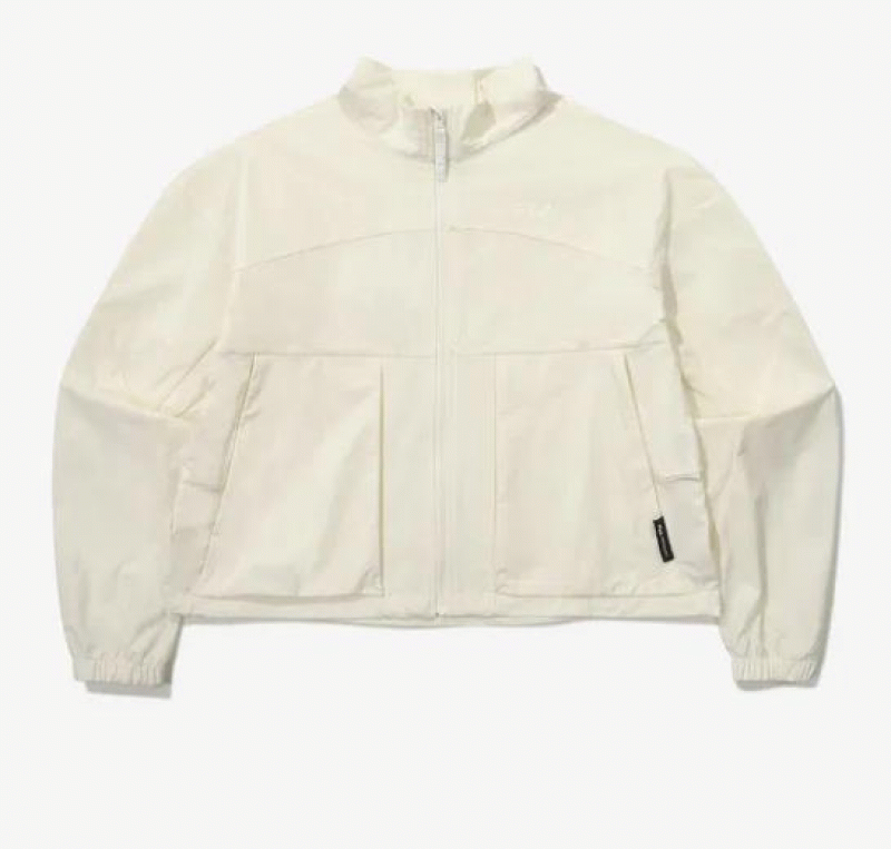  휠라 퍼포먼스 경량 우븐 스트레치 자켓 FS2JKG1251F_IVY