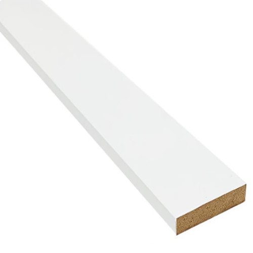 나무맨 MDF 사각 평몰딩 (40 x 9 x 2,440mm)_이미지