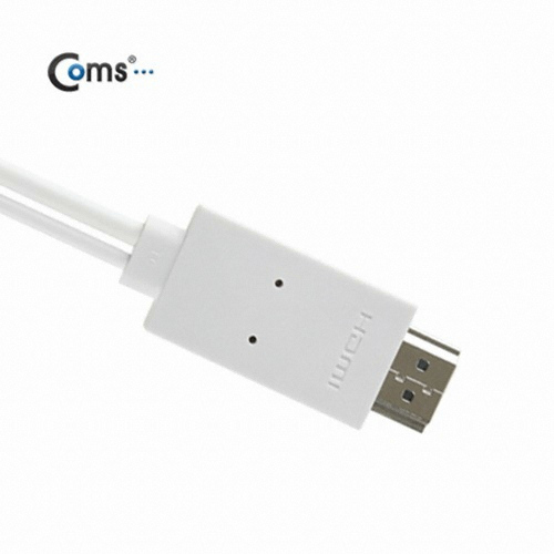 라이트컴 COMS 스마트폰 MHL 케이블, 갤노트3용/Blue, 5M/11핀용 (BE268)_이미지