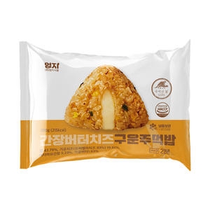 엄지식품 간장버터치즈 구운 주먹밥 100g (1개)_이미지