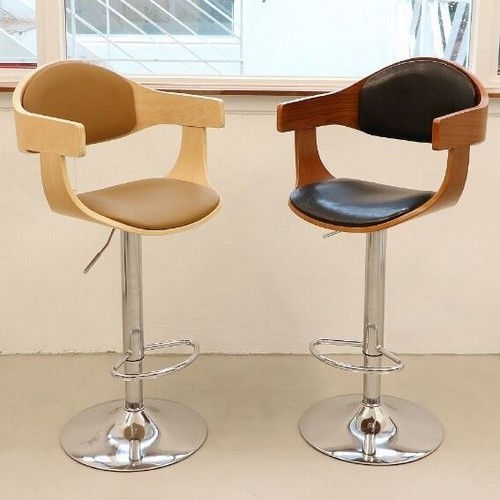 체어센스 우디 고상A 아일랜드 식탁 높은 바의자_이미지