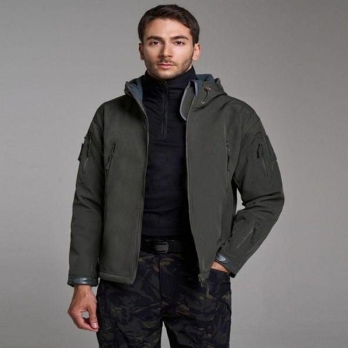 남성 전술 자켓 후드 점퍼 밀리터리 전투 재킷 WFMAKT7