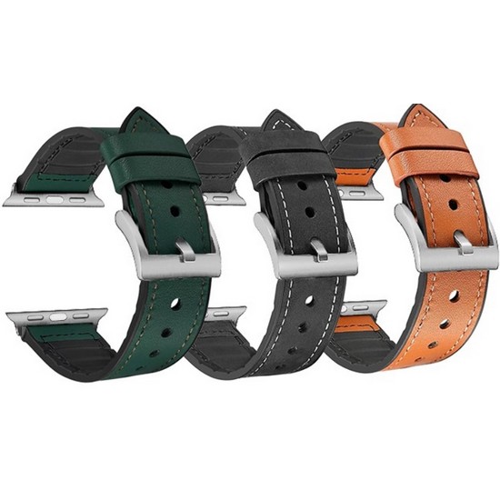 올웨이즈 비쉐르 애플워치 모던 앤티크 레더 밴드 (42mm/44mm/45mm/49mm)_이미지