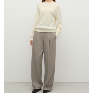 쉬즈미스 25W 백밴딩핀턱와이드팬츠 W4L215W_이미지