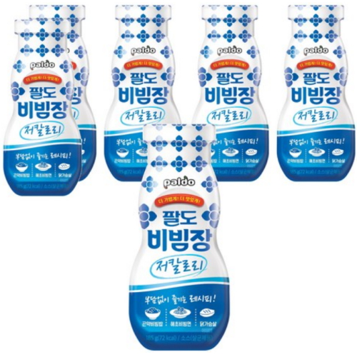 팔도 비빔장 저칼로리 185g (6개)
