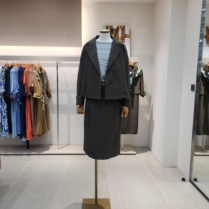 아이잗바바 비죠장식 셋업 오버핏 자켓 BR9A0JK241/다크네이비_이미지