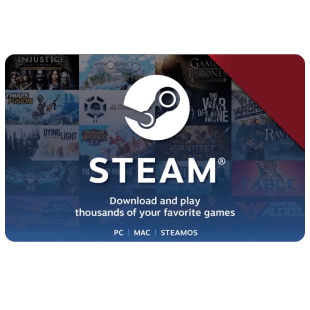 스팀 월렛 기프트 카드 튀르키예 선불코드 (50리라)