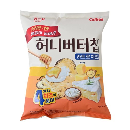 해태제과 허니버터칩 콰트로치즈맛 110g