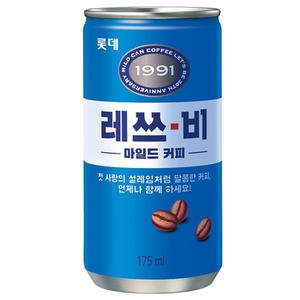 롯데칠성음료 <b>레쓰비</b> 마일드 175ml (업소용)
