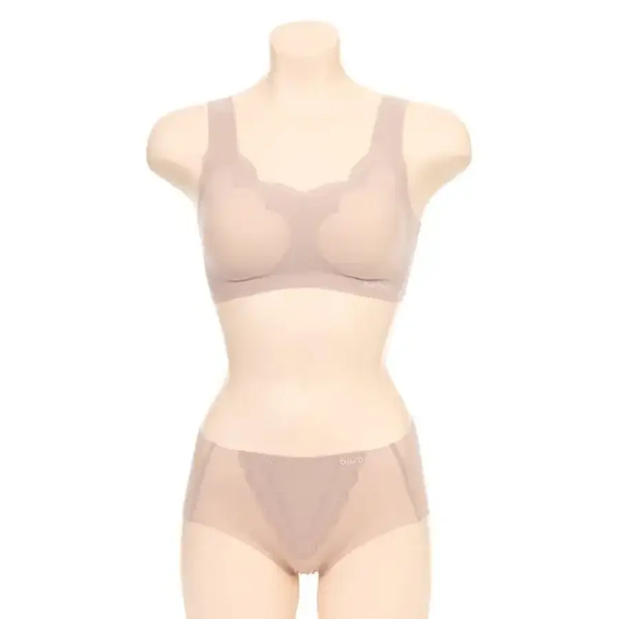 남영비비안 비비안 심플 무봉제 브라탑 삼각팬티 세트 ABR4260/ABP4260 (1세트)