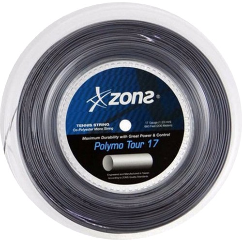 존스 폴리모 투어 17 거트 블랙 1.23mm (200m, 3개)_이미지