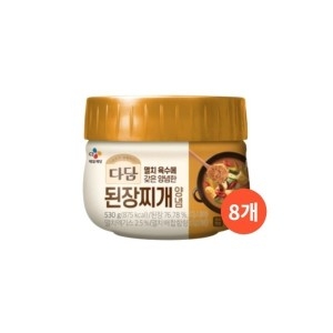 백설 다담 된장찌개 530g (8개)_이미지