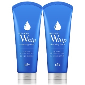 C2Y 내추럴 아일랜드 퓨어 아쿠아 휩 클렌징폼 220ml (2개)_이미지