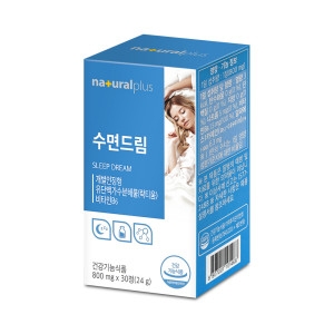 내츄럴라이프뉴트리션 내츄럴플러스 수면드림 락티움 800mg 30정 (3개)_이미지