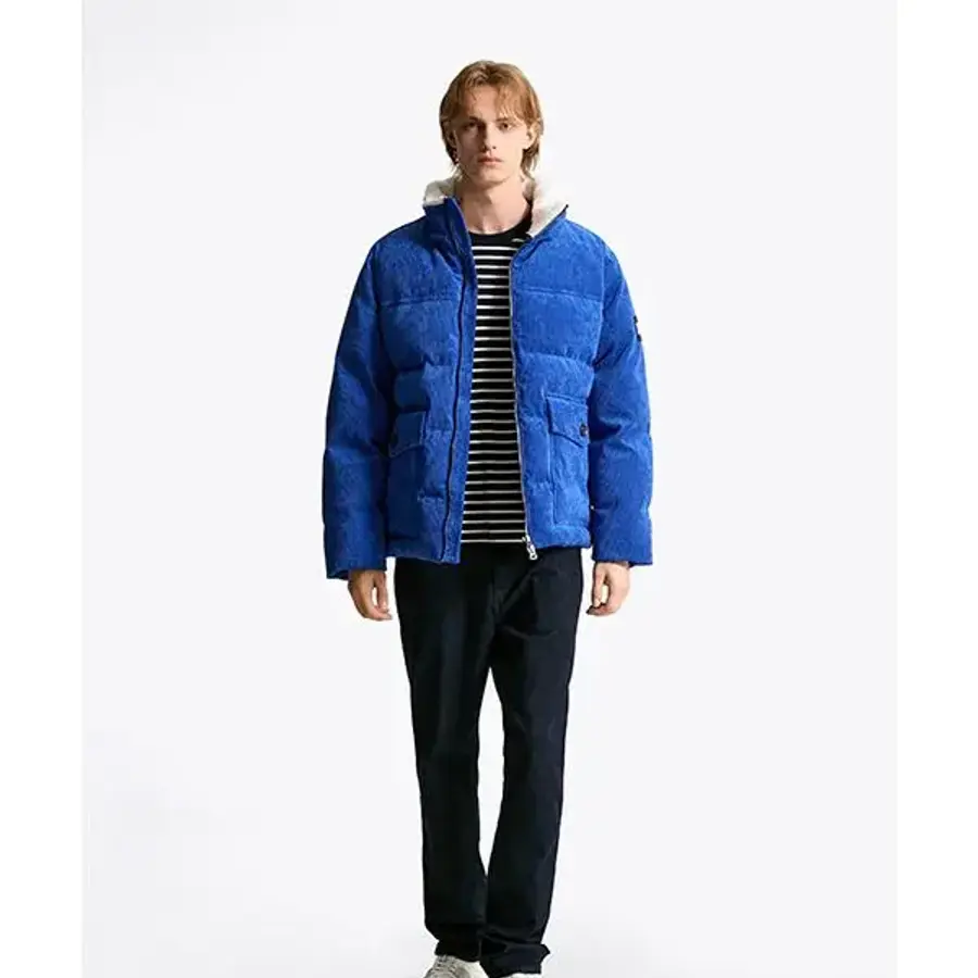 타미힐피거 Tommy Hilfiger 코듀로이 후디 패딩 T12F9QOT020MT1D03 T12F9QOT020MT1D03 114786