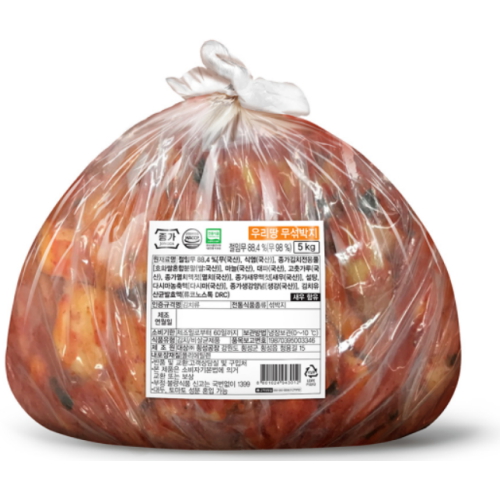 우리땅 무섞박지 5kg