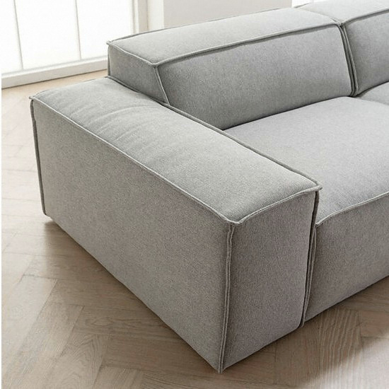 에싸 바크 코너 모듈형 르브와 패브릭 소파 4인용_이미지