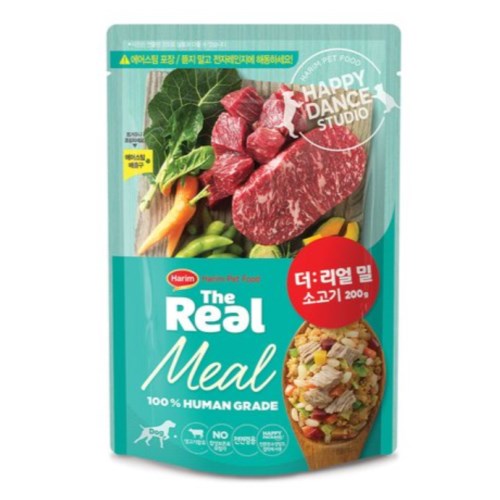  더리얼 독 밀 소고기 200g [3개]