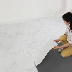 세진아트  접착식 장판 시트지 609.6x609.6mm 장판스티커 거실 현관바닥 화장실 거실바닥 사무실바닥 풀바른장판 도배