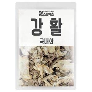 건우 조은약초 국내산 강활 강골 장생초 강호리 뿌리 300g