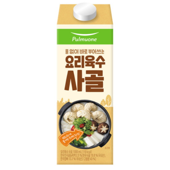 풀무원 요리육수 사골 1L (8개)_이미지