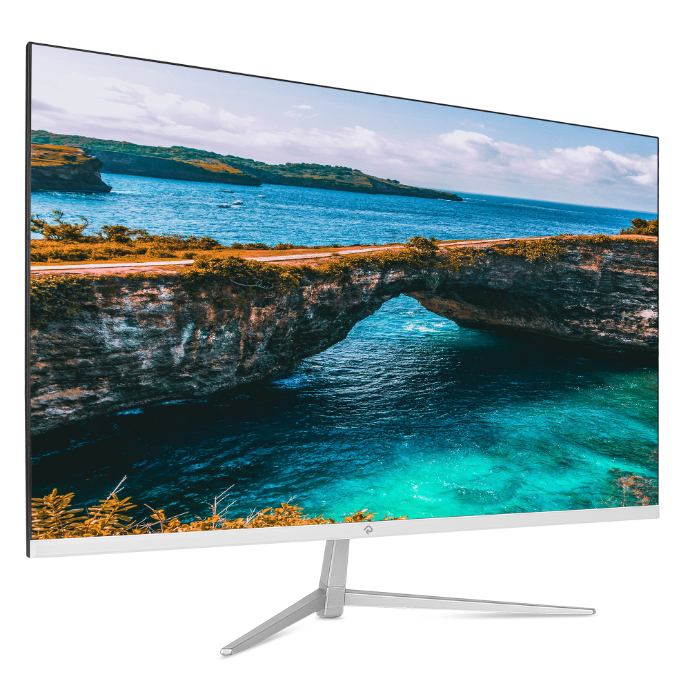 래안텍 PANTHEON F3275T IPS 화이트 베젤리스 120