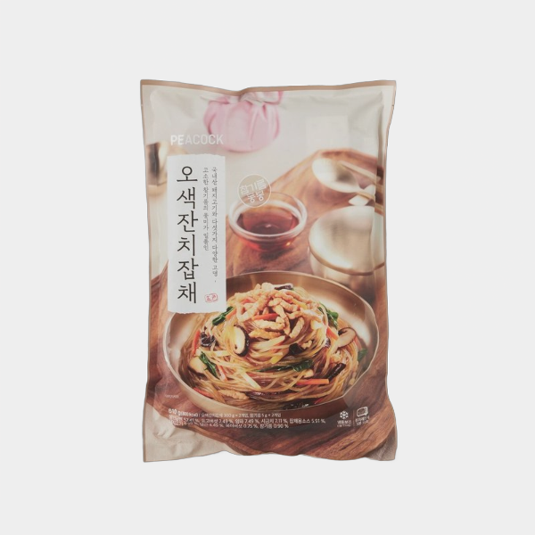 이마트 피코크 오색 잔치 잡채 610g (1개)_이미지