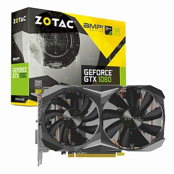 ZOTAC AMP 지포스 <b>GTX</b><b>1060</b> D5X 6GB 백플레이트