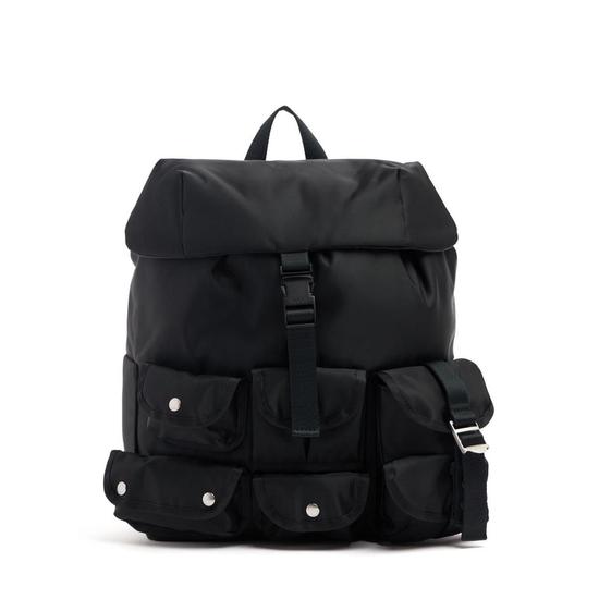 Nylon backpack w pockets 83I-IW4002