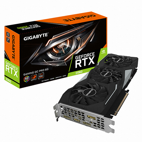 GIGABYTE 지포스 RTX 2060 GAMING OC PRO D6 6GB_이미지