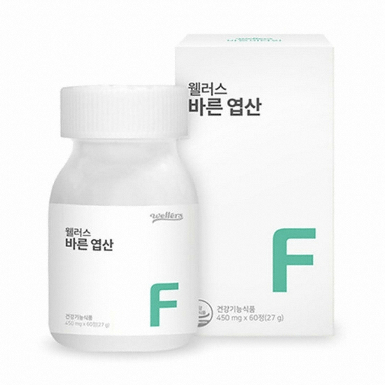 바른 엽산 60정