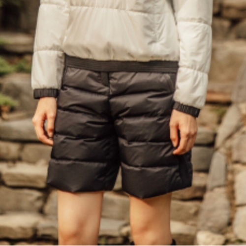 여성골프반바지 H442 여성 다운 하프팬츠 1HCHPW4718BCK_SC