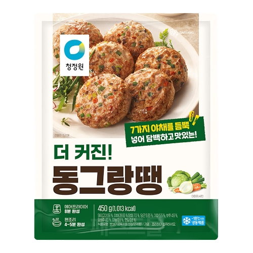 대상 청정원 더커진 동그랑땡 450g[1개]