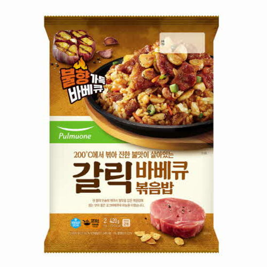풀무원 갈릭바베큐볶음밥 420g이미지입니다. 누르면 해당 게시물로 새창이동합니다.