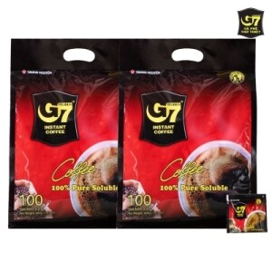 쭝웬 <b>G7</b> 퓨어 블랙<b>커피</b> 100개입