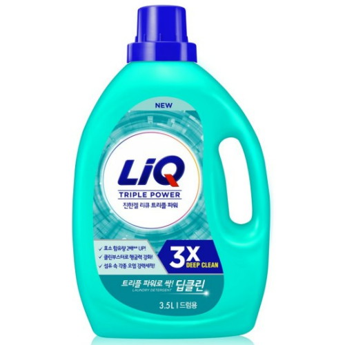 애경 리큐 진한겔 딥클린 트리플파워 드럼용 3.5L (2개)