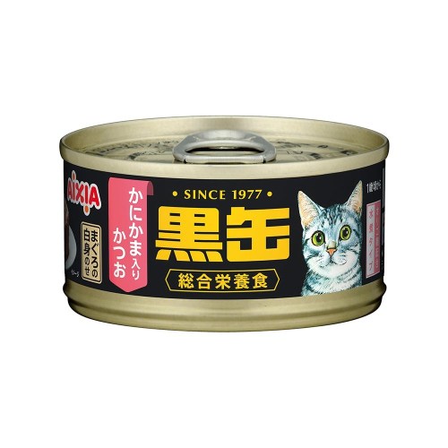 아이시아 흑관 오리지널 게맛살을 토핑한 가다랑어와 참치 BCM-17 80g (6개)_이미지