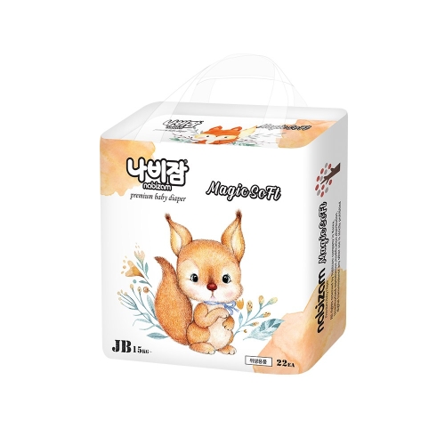 나비잠 매직소프트 팬티형 6단계 점보형-공용 (22매)_이미지